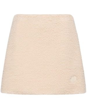Moncler Mini Skirt - Natural