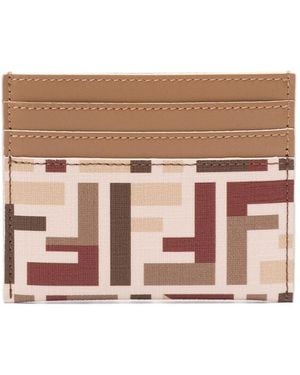 Fendi Roma Card Case - Pink