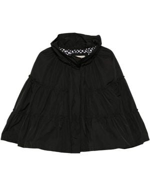 ALESSANDRO ENRIQUEZ Taffetas Blouson Jacket - Black