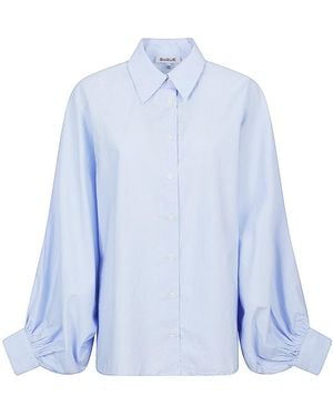 SOSUE Antonia Cotton Shirt - Blue