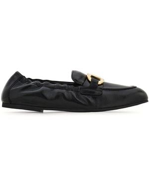 Ferragamo Mocassino Gancini - Nero