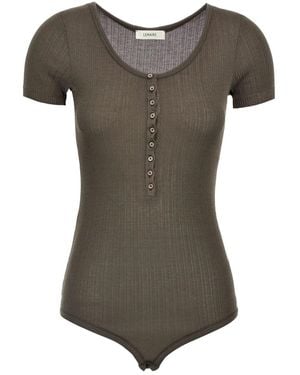 Lemaire V-Necked Body Suit - Grey