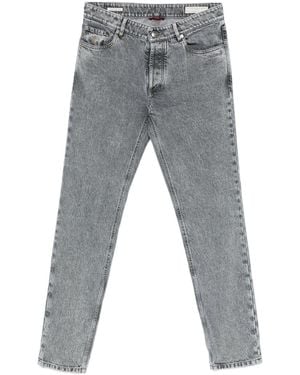 Brunello Cucinelli Denim Cotton Jeans - Grey