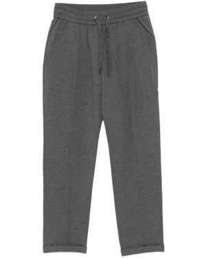 Brunello Cucinelli Cotton Joggers - Grey