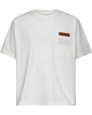 Bottega Veneta T-Shirt With Logo - White