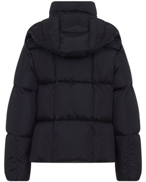 Moncler Castelnew Short Down Jacket - Blue