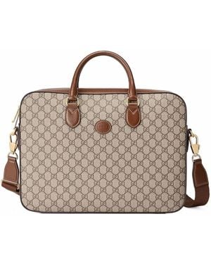 Gucci Bag With Logo - Metallic