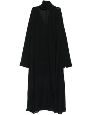 TOTEME Rounded Collar Dress - Black