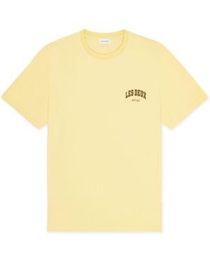 Les Deux Brady Hoop T-Shirt - Yellow