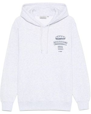 Carhartt Logo Cotton Hoodie - White