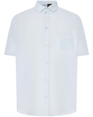 Loewe Cotton Blend Shirt - White