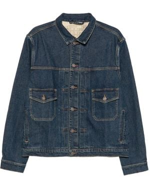Paul Smith Denim Cotton Jacket - Blue