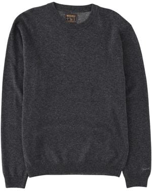 Woolrich Classic Crew Neck Knitted Jumper - Black