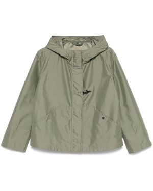 Fay Short Parka Coat - Green