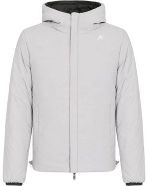 K-Way Reversible Hooded Jacket - White