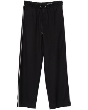 Loewe Wool Drawstring Pants - Black