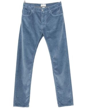 Jacob Cohen Velvet Slim Fit Jeans - Blue