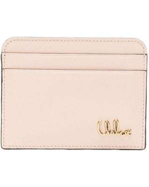 Chloé Porta Carte Chloé Iconic - Rosa