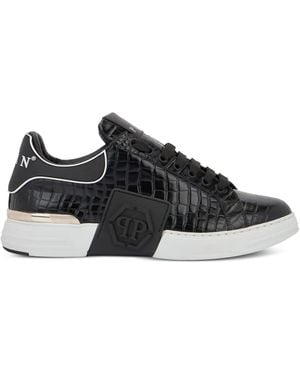 Philipp Plein Low-Top Trainer - Black