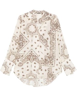 VENUJA Beach Oversided Shirt - White