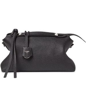 Fendi By The Way Medium Leather Handbag - Black