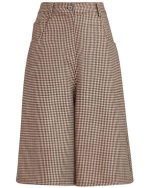 Brunello Cucinelli Cotton Bermuda Shorts - Brown
