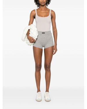 Essentials Waffle Shorts - Grey