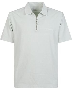 C.P. Company Cotton Polo Shirt - White