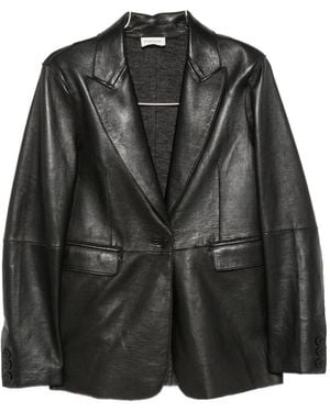 P.A.R.O.S.H. Leather Trousers - Black