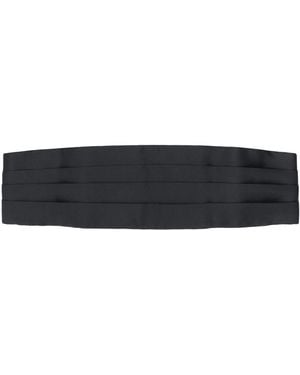 Brioni Silk Commuerbund - Black