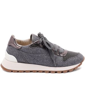 Brunello Cucinelli Classic Trainers - Grey