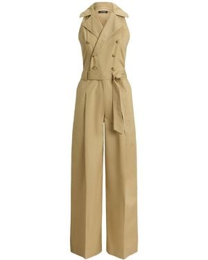 Ralph Lauren Sleeveless Jumpsuit - Metallic