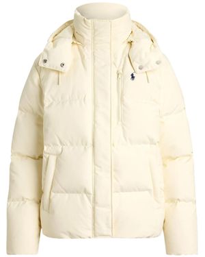 Polo Ralph Lauren Mid-Weight Down Puffer Jacket - Natural