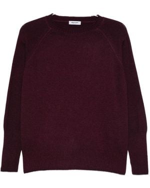 Base London Wool Crewneck Jumper - Purple