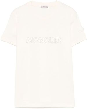 Moncler T-Shirt - Bianco