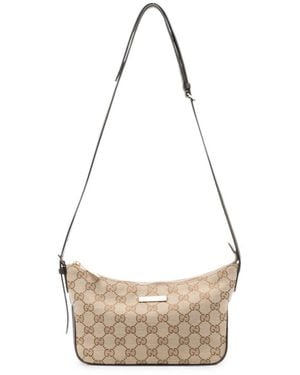 Gucci Lady Lunetta Small Shoulder Bag - White