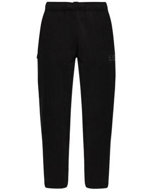 EA7 Pantaloni Con Logo - Nero