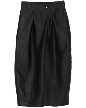 SOH Silk Trousers - Black