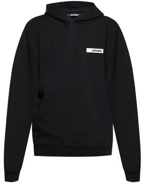 Jacquemus Gros Grain Hoodie - Blue
