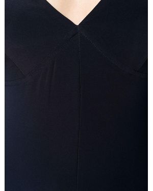 Norma Kamali Jersey Slip Jumpsuit - Blue