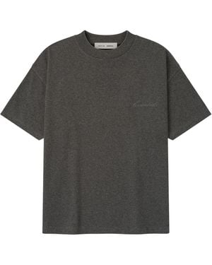 Essentials Classic Embroidery T-Shirt - Grey
