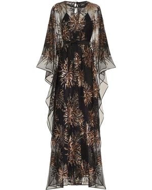 ‎Taller Marmo Gran Soleil Long Kaftan - Black