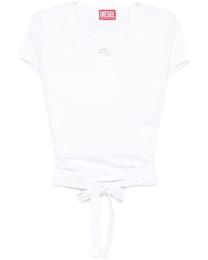 DIESEL Cotton T-Shirt - White