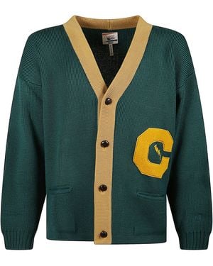 Champion Appliqué Cardigan - Green