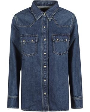 Filson Denim Long Shirt - Blue