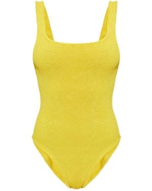 Hunza G Square Swimsuit - Yellow