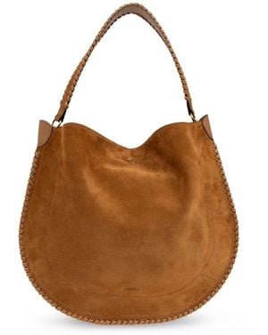 Isabel Marant Oskan Soft Leather Hobo Bag - Brown