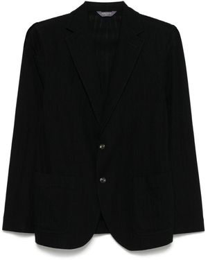 Circolo 1901 Cotton Single-Breasted Jacket - Black