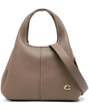 COACH Lana 25 Leather Crossbody Bag - Brown
