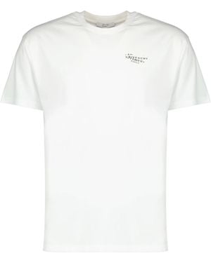 Givenchy Logo Cotton T-Shirt - White